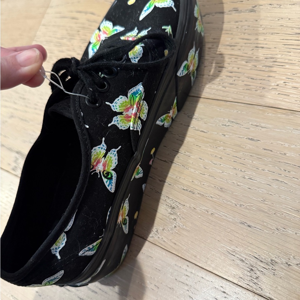 Black Vans Authentic platform stackform morph bla… - image 5